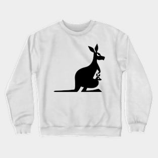 Angry Animals - Kangaroo Crewneck Sweatshirt